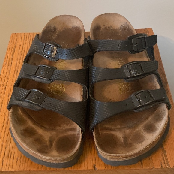 Papillio by Birkenstock, Black, Pre-Owned, size 37 - Picture 1 of 3